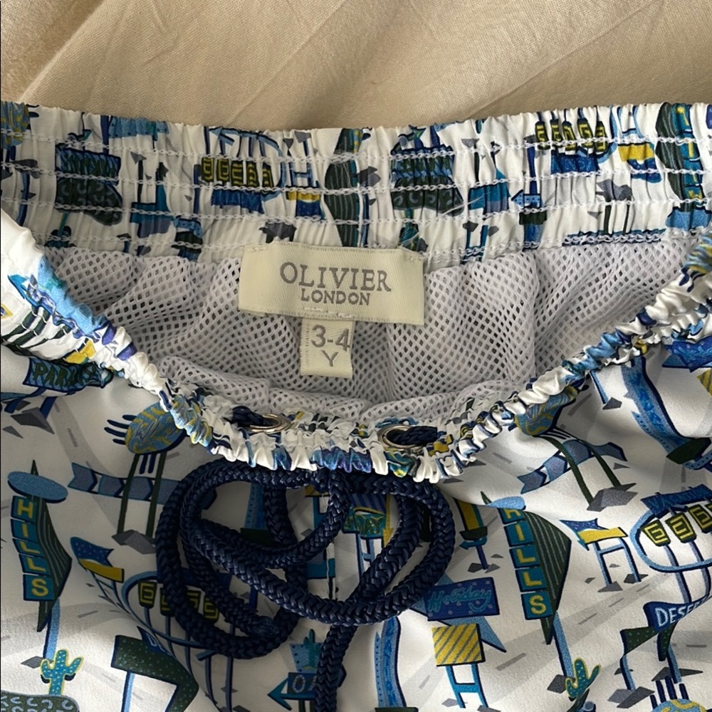 Colorful Patterned Swim Shorts - Picture 3 of 3